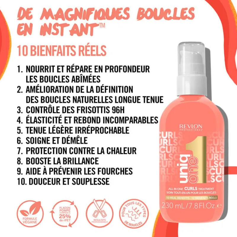 Revlon Professional Soin boucles Uniq One Curls New