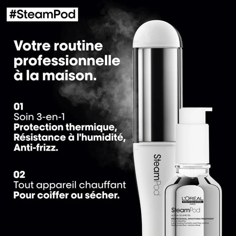 SteamPod Soin lissant professionnel 3-en-1 Discount