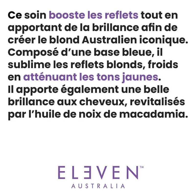 Eleven Australia Soin pour cheveux blonds Keep My Colour