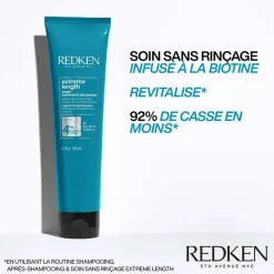 Redken Soin sans rinçage fortifiant pour cheveux longs Extreme Length Discount