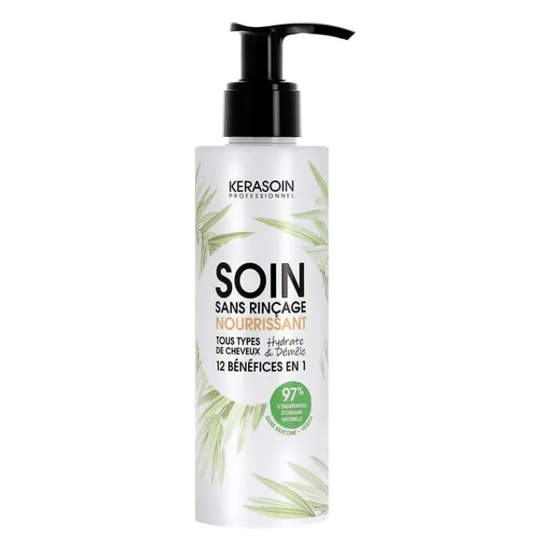 Kerasoin Professionnel Soin sans rinçage nourrissant 12 en 1 Gamme Nature Discount