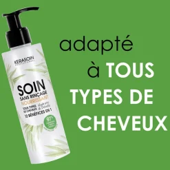 Kerasoin Professionnel Soin sans rinçage nourrissant 12 en 1 Gamme Nature Discount