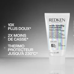 Redken Soin sans rinçage reconstructeur de liaisons Acidic Bonding Concentrate 50 ml New