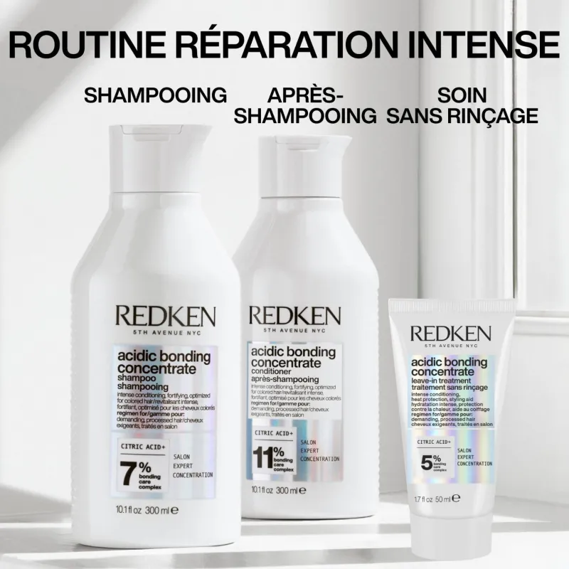 Redken Soin sans rinçage reconstructeur de liaisons Acidic Bonding Concentrate 50 ml New