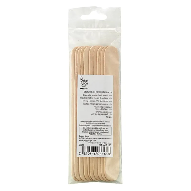 Peggy Sage Spatules bois corps jetables lot de 10 Discount