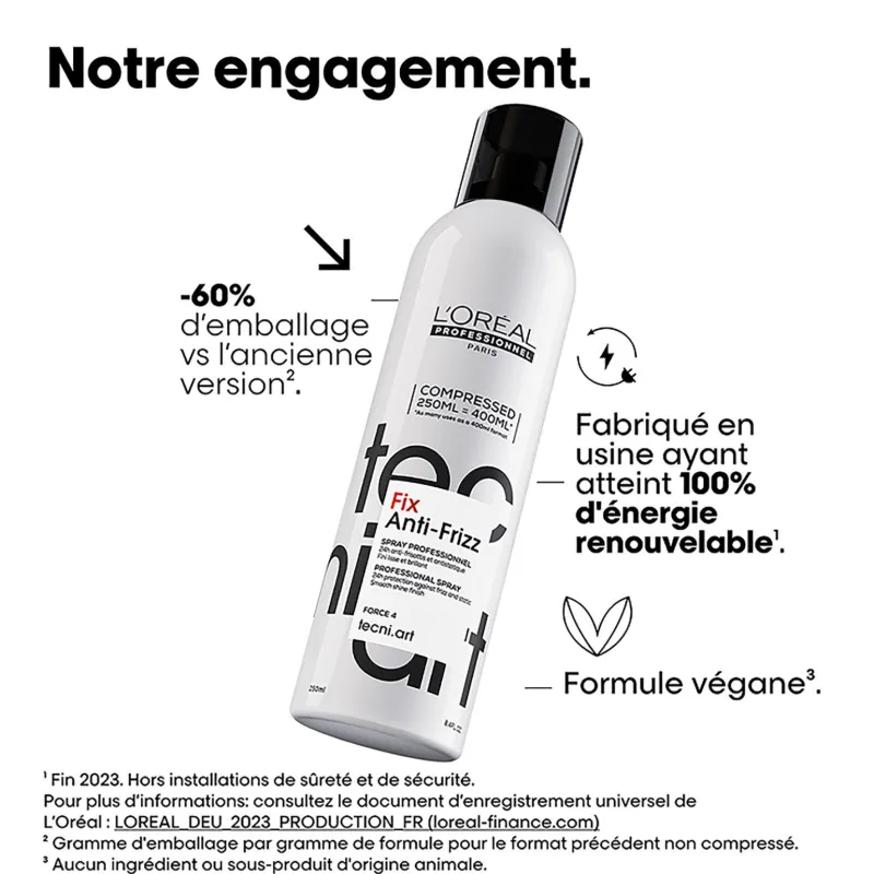 L’Oréal Professionnel Paris Spray anti-humidité Fix Anti-Frizz Tecni.Art Outlet