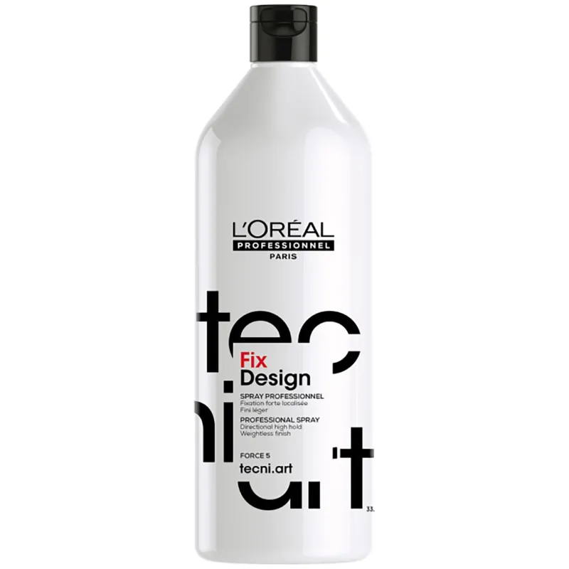 L’Oréal Professionnel Paris Spray de fixation Localisée Fix Design Tecni.Art 1000ml Hot