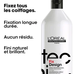 L’Oréal Professionnel Paris Spray de fixation Localisée Fix Design Tecni.Art 1000ml Hot