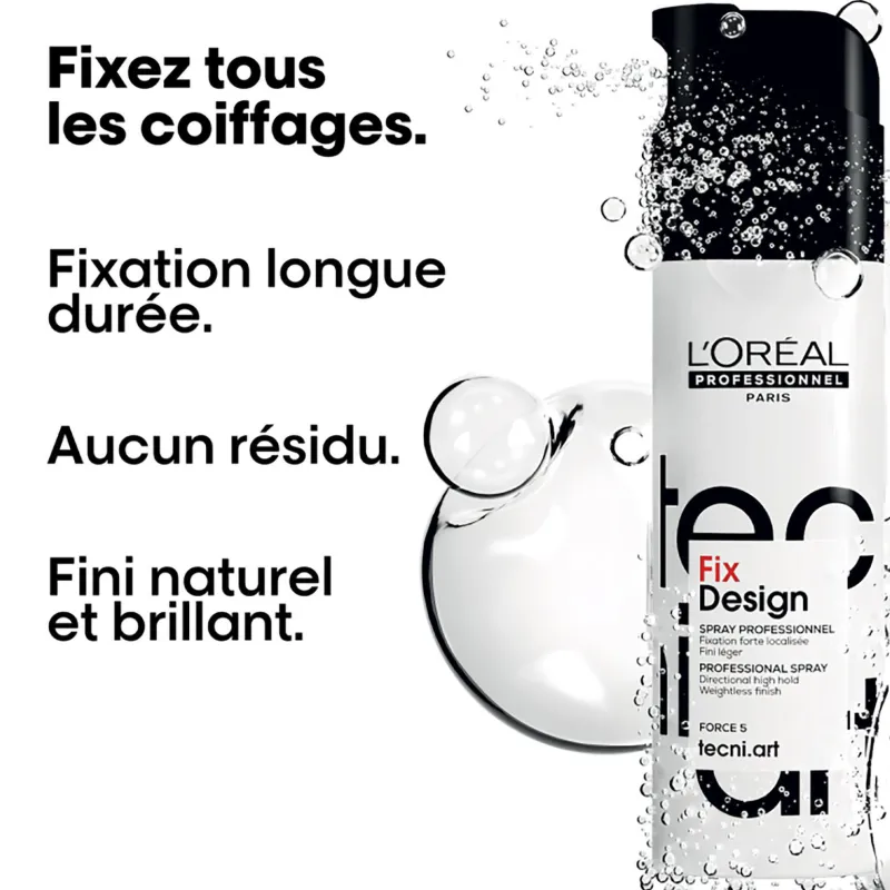L’Oréal Professionnel Paris Spray de fixation Localisée Fix Design Tecni.Art 200ml Outlet