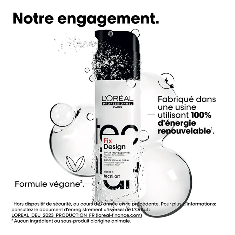 L’Oréal Professionnel Paris Spray de fixation Localisée Fix Design Tecni.Art 200ml Outlet