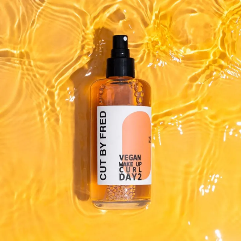 Cut by Fred Spray définition 2ème jour boucles Vegan Wake Up Curl Day 2 Best