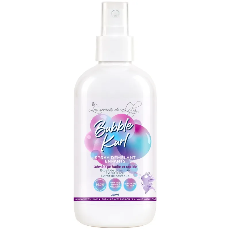 Les Secrets de Loly Spray démêlant enfant Bubble Kurl Outlet
