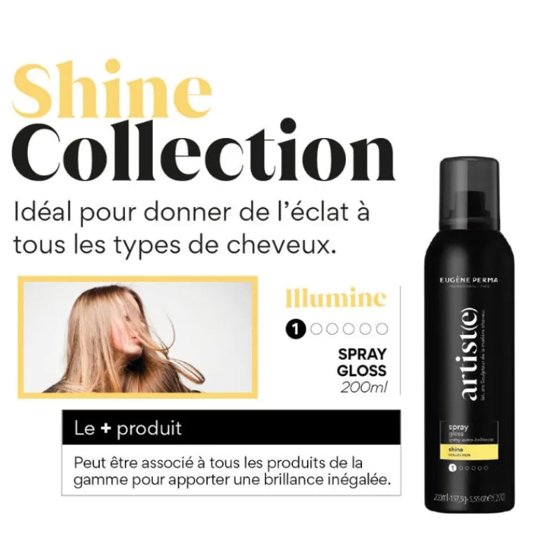 Eugene Perma Professionnel Spray extra-brillance Spray Gloss Artiste Online