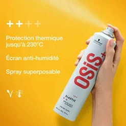 Schwarzkopf Professional Spray fixation légére Elastic Osis+ 500 ml