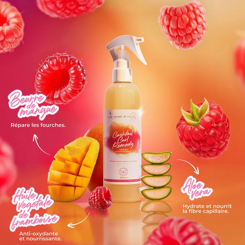 Les Secrets de Loly Spray hydratant et réparateur Cocktail Curl Remedy Sale