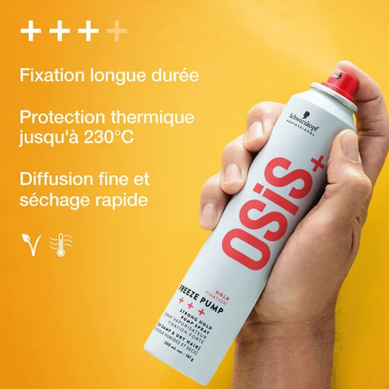 Schwarzkopf Professional Spray vaporisateur fixation forte Freeze Pump Osis+ Outlet