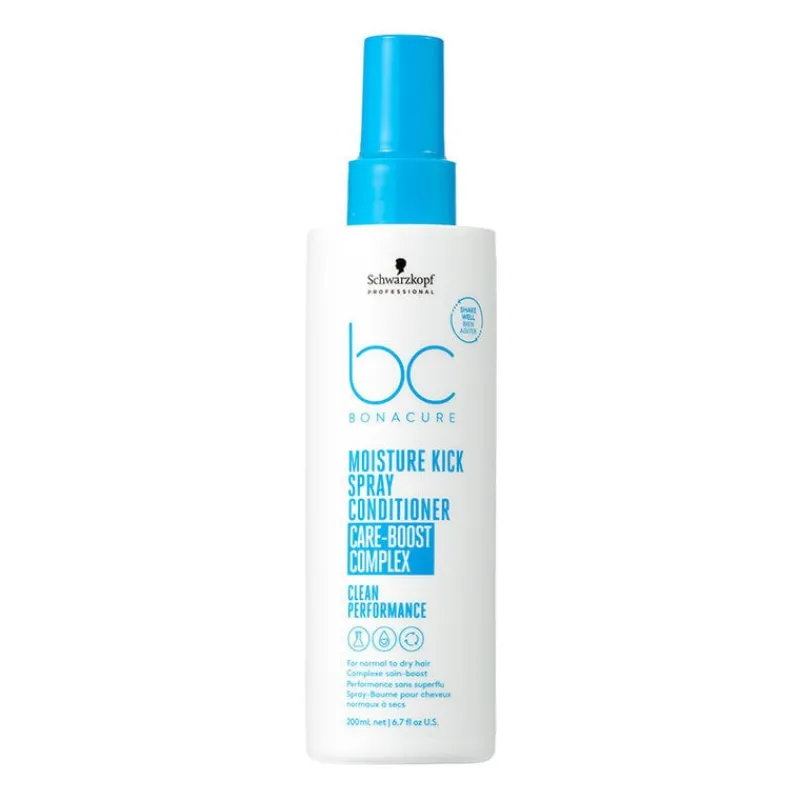 Schwarzkopf Professional Spray-baume hydratant cheveux normaux à secs BC Moisture Kick 200 ml Discount