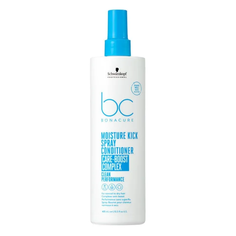 Schwarzkopf Professional Spray-baume hydratant cheveux normaux à secs BC Moisture Kick 400 ml Clearance