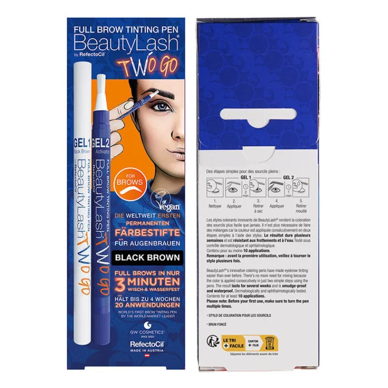 Beautylash Stylo coloration des sourcils brun foncé Outlet