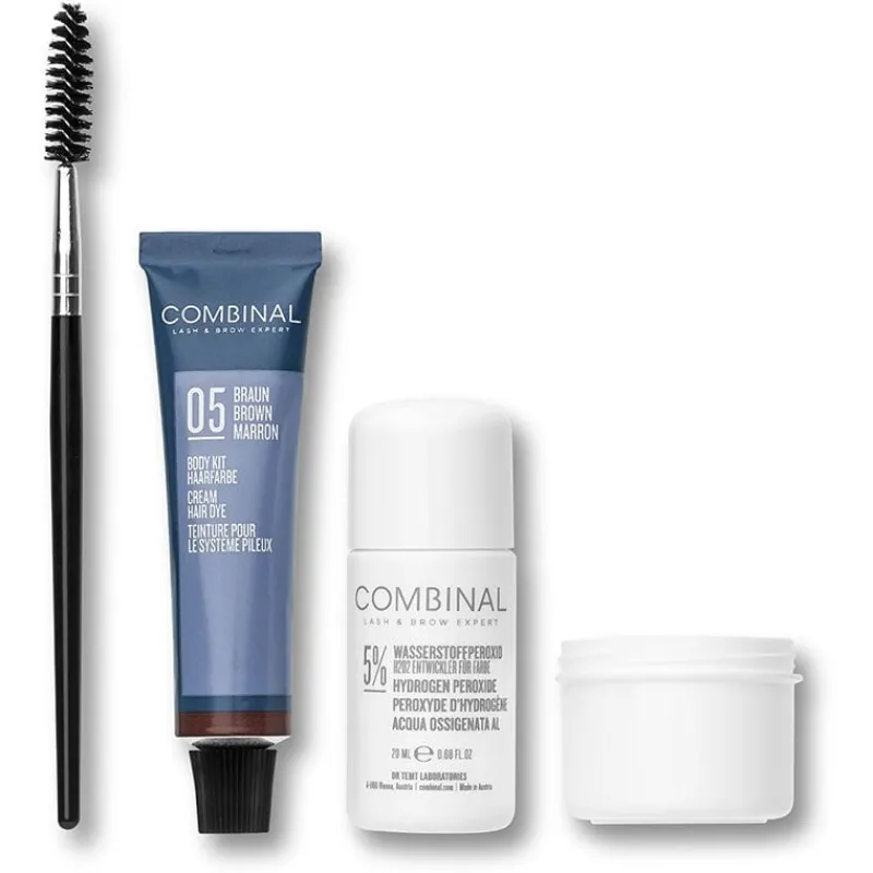 Combinal Teinture pour système pileux Body-kit Brun