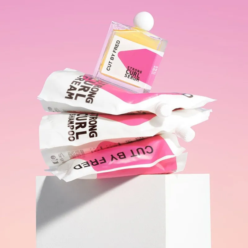 Cut by Fred Trio nourrissant cheveux très bouclés frisés Strong Curl Discovery Pack Best