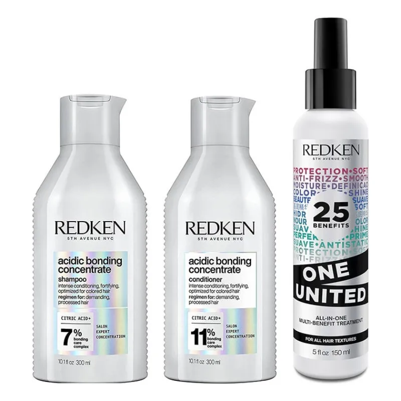 Redken Trio réparateur Miracle Acidic Bonding Concentrate One United Discount
