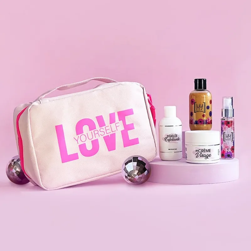 Kerasoin Professionnel Trousse 7 produits visage et cheveux Love Yourself