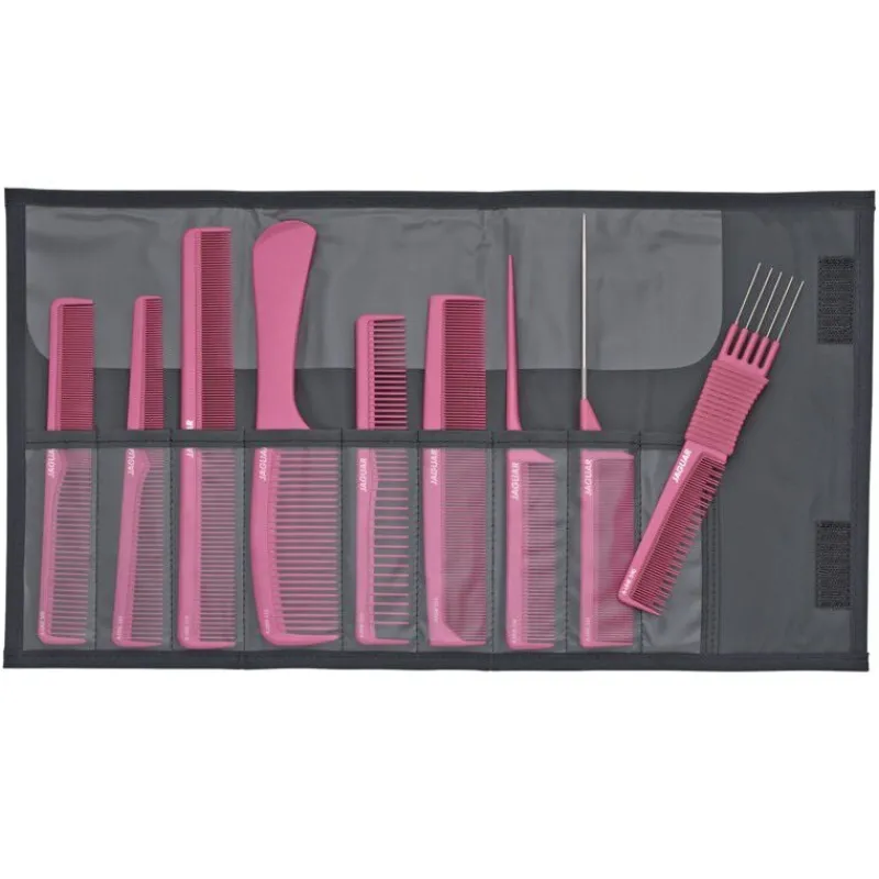 Jaguar Trousse neuf peignes Rose Discount
