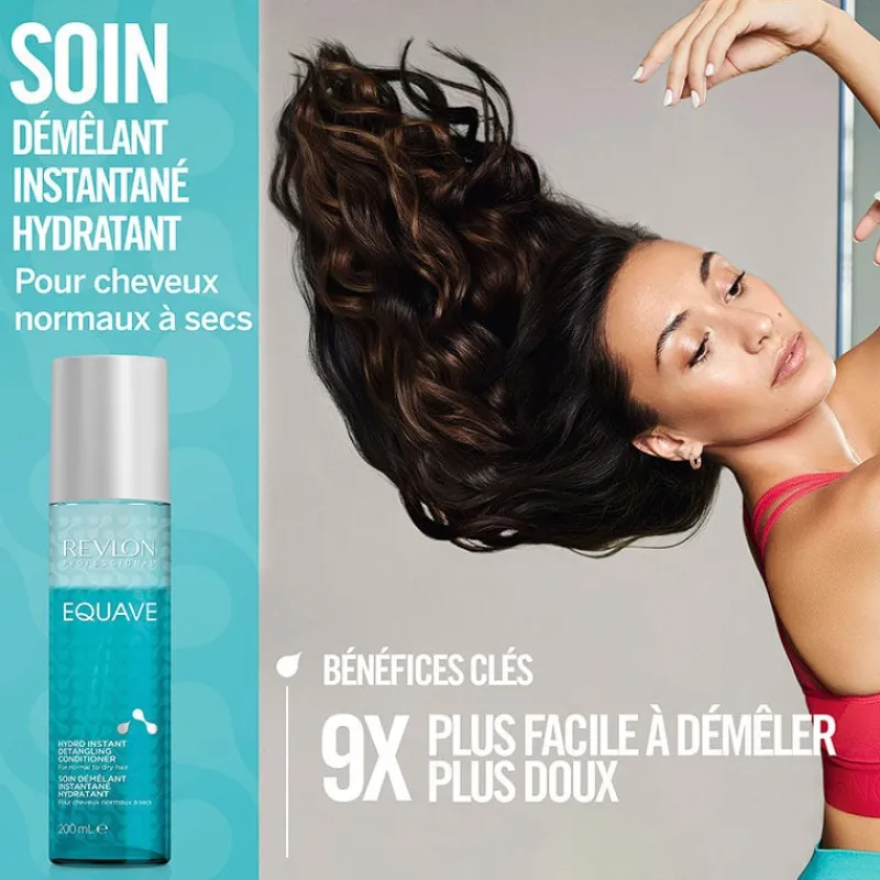 Revlon Professional Trousse soin démêlant hydratant + brosse Equave Discount