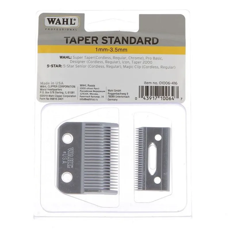 Wahl Professional Tête de coupe Taper Standard pour tondeuse Sénior Magic Clip et Super Taper Clearance