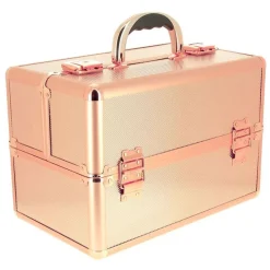 La Boutique du Coiffeur Valise à main rose métallisée Best