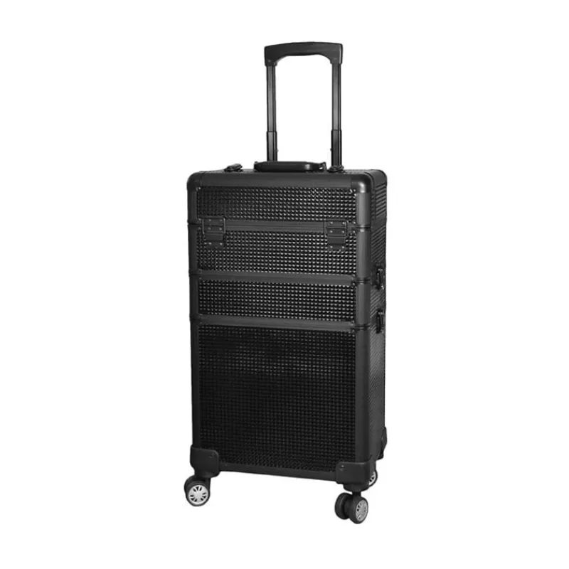 La Boutique du Coiffeur Valise 3 étages noire 3D Online