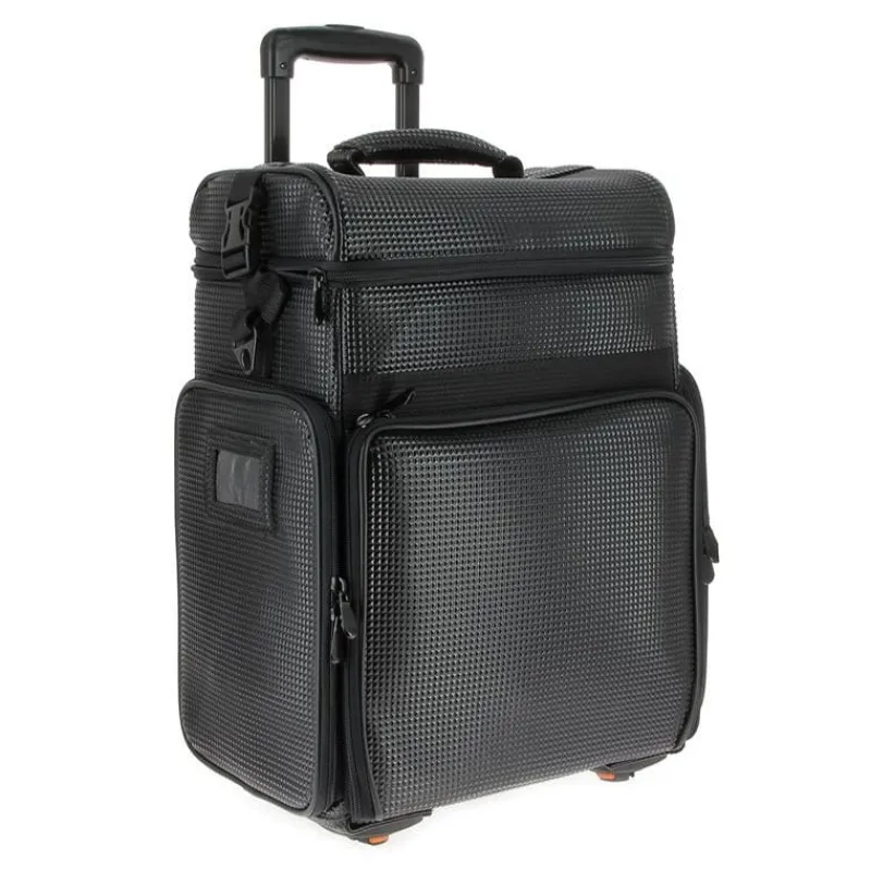 La Boutique du Coiffeur Valise trolley souple noire Sale
