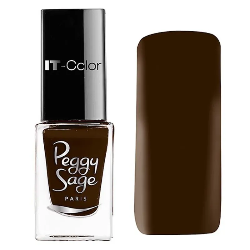 Peggy Sage Vernis à ongles mini Brune Discount