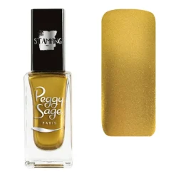 Peggy Sage Vernis à ongles stamping gold Best
