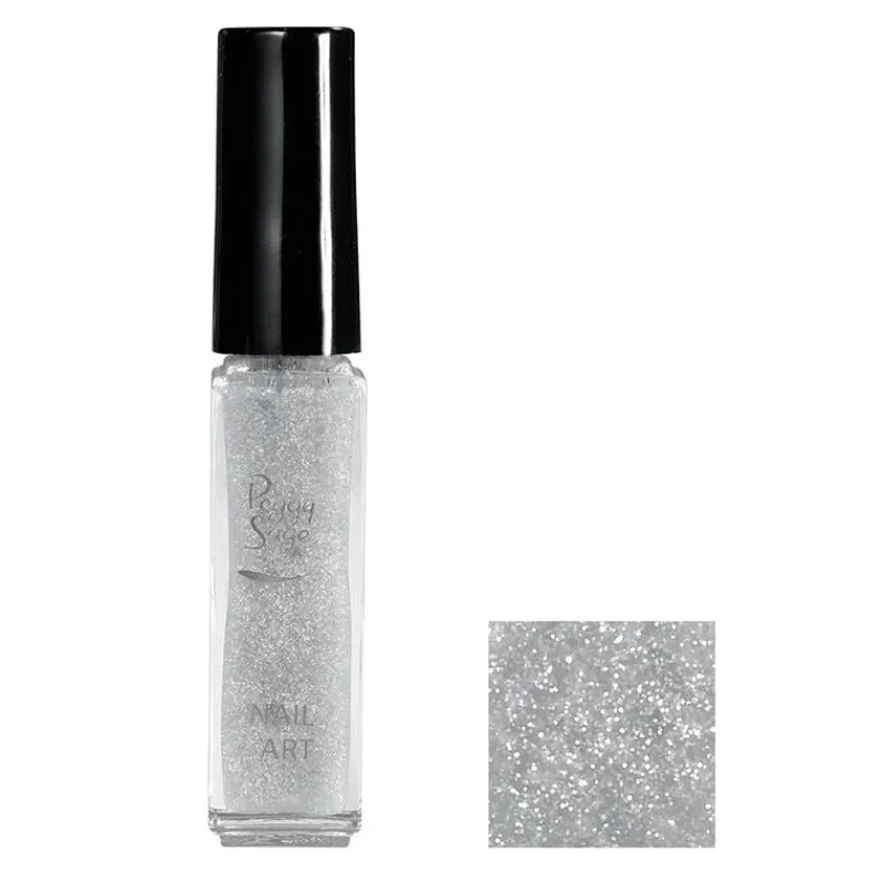 Peggy Sage Vernis Nail Art Argent Best