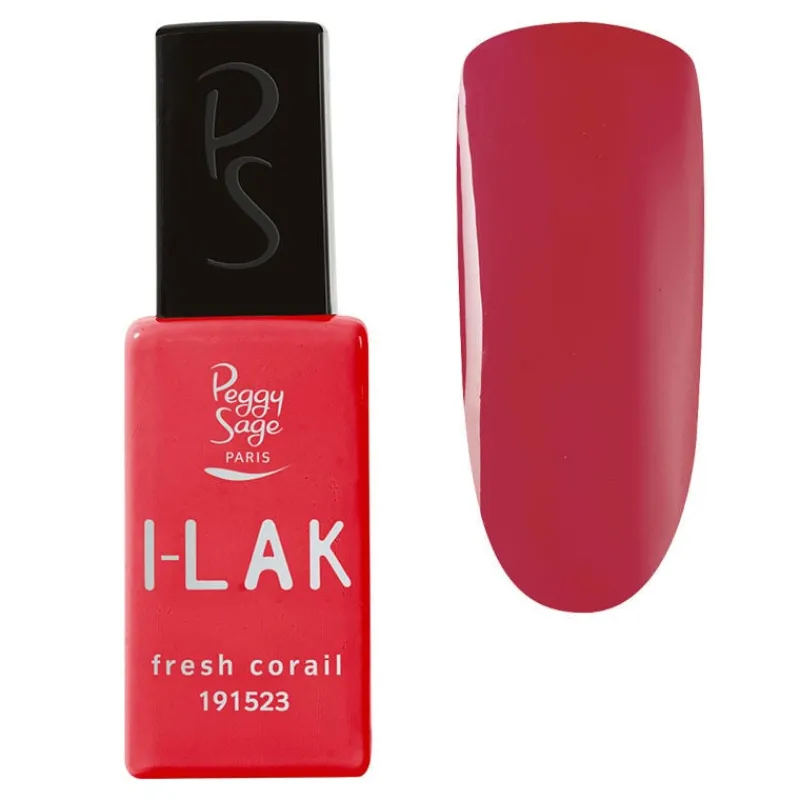 Peggy Sage Vernis semi-permanent I-LAK fresh corail Discount