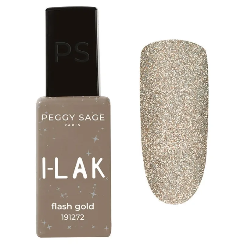 Peggy Sage Vernis semi-permanent I-LAK flash gold Discount