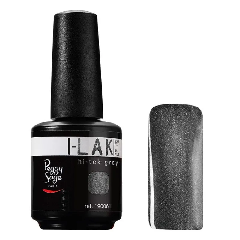 Peggy Sage Vernis semi-permanent I-Lak 15 ml hi-tek grey Clearance