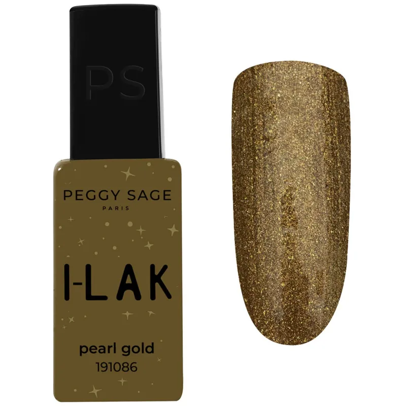 Peggy Sage Vernis semi-permanent I-LAK pearl gold