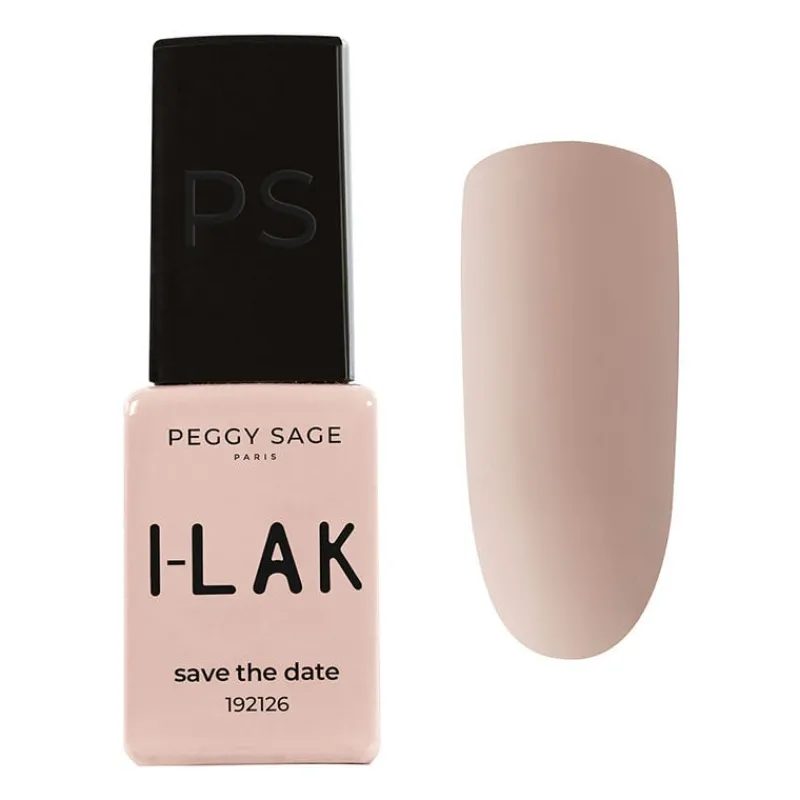 Peggy Sage Vernis semi-permanent I-Lak mini save the date