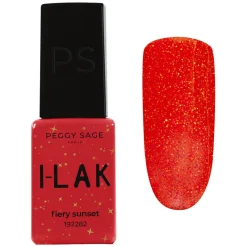 Peggy Sage Vernis semi-permanent I-Lak mini fiery sunset New