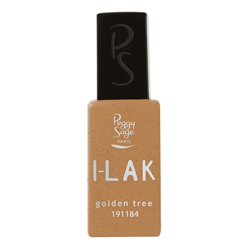 Peggy Sage Vernis semi-permanent I-LAK golden tree