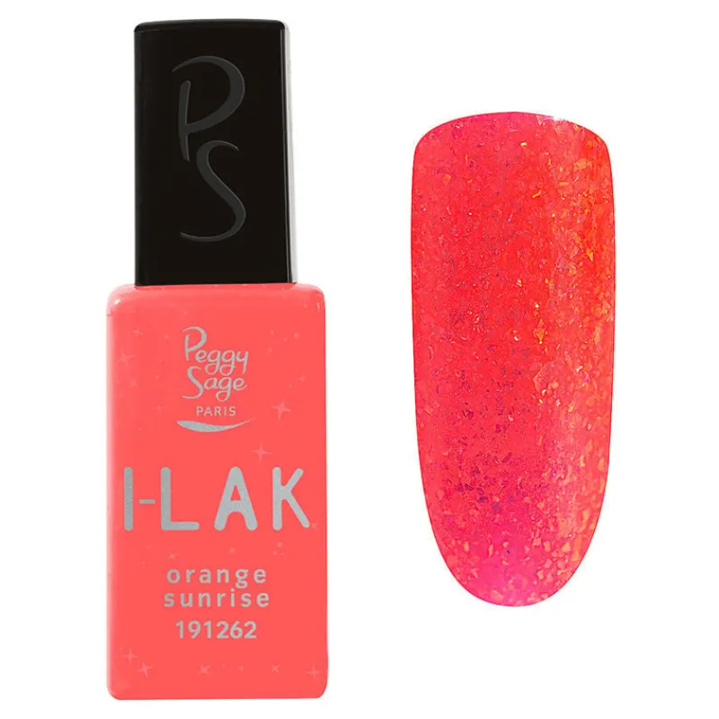 Peggy Sage Vernis semi-permanent I-LAK orange sunrise